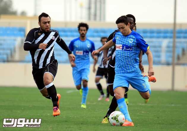 بالصور | بثلاثية نظيفة ... الجيل ينفرد بوصافة الدوري ويُغرق الصفا