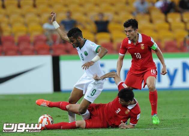 صور من مباراة السعودية و الصين في كأس آسيا