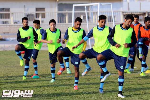 بالصور | الجاكوزي يريح لاعبي الجيل و كوالتي يحفز الجمهور أمام النهضة