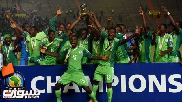 نيجيريا بطلة لأفريقيا تحت 20 سنة للمرة السابعة