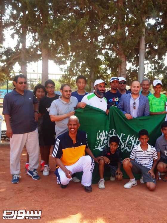 اخضر التنس ينتزع كأس العرب 2