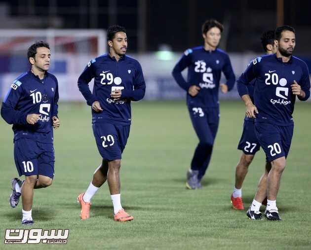 تدريبات الهلال