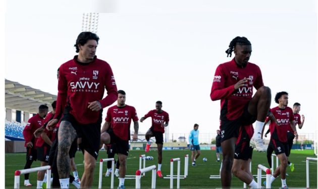 تشكيل الهلال المتوقع أمام ضمك