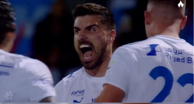 نيفيز ينفجر غضبًا عقب تعادل الهلال مع القادسية