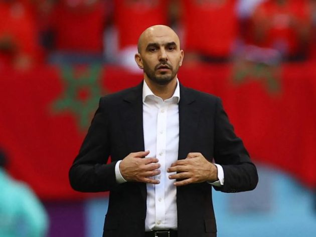 وهبي بديل الركراكي في تدريب منتخب المغرب