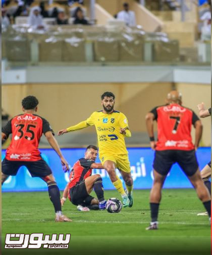 ريمونتادا متأخرة تمنح الحزم نقاط المواجهة أمام الرياض