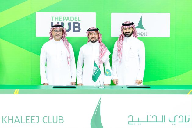الخليج يوقّع عقد رعاية مع «بادل هب»