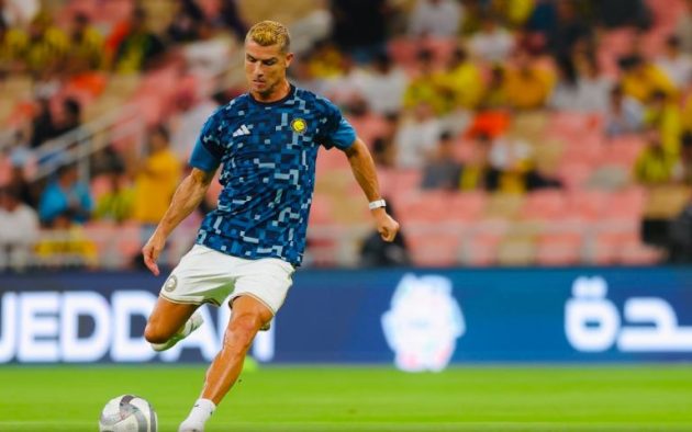 كريستيانو رونالدو ينتظم في تدريبات النصر استعداداً لمواجهة الدرعية