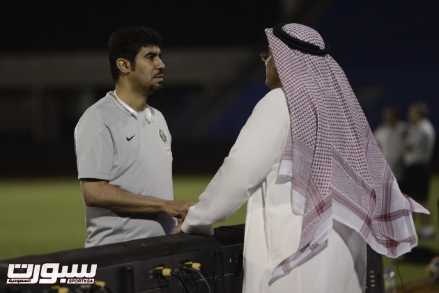 صور من تدريبات الأخضر السعودية