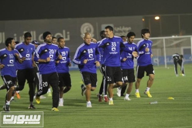 تدريبات الهلال 1