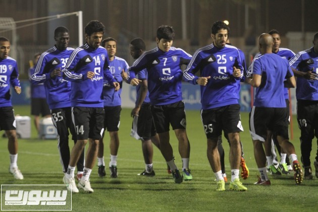 تدريبات الهلال 1