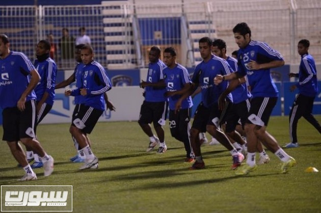 تدريبات الهلال