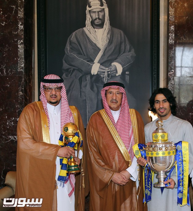 تركي بن ناصر ورئيس النصر