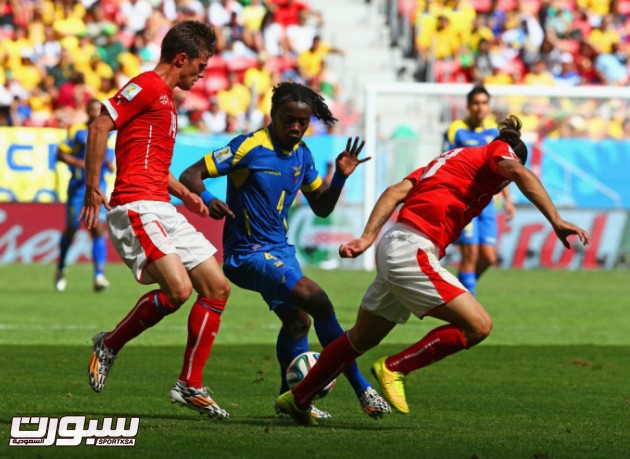 Switzerland v Ecuador: Group E - 2014 FIFA World Cup Brazil