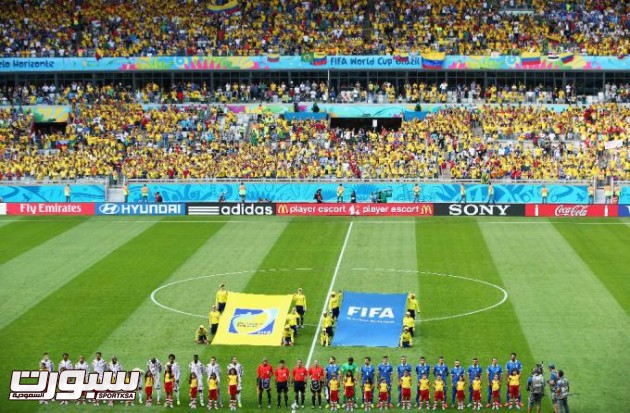 Colombia v Greece: Group C - 2014 FIFA World Cup Brazil